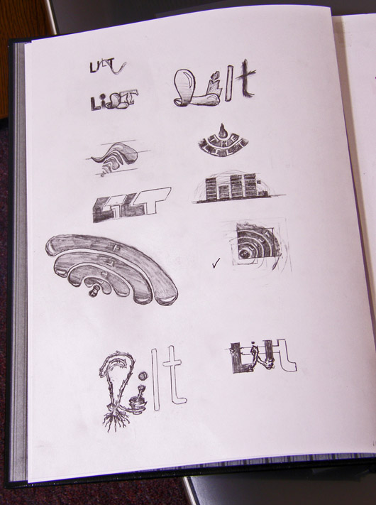 the Lilt Sketchbook page 1